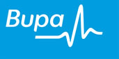 Bupa logo.